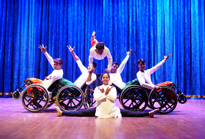 Specially abled dancers for events